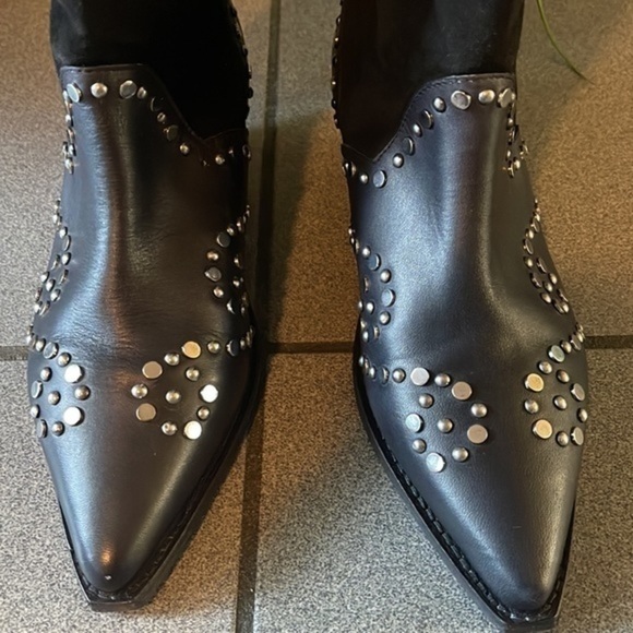 Free People Joelton Studded Western Boots. NWT - Picture 2 of 7